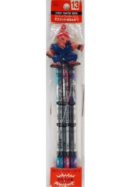 駿河屋 - 【買取】豪鬼 マスコット付えんぴつ(3本セット) 「ストリート