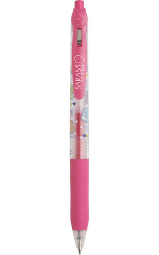 駿河屋 新品 中古 ねこ ピンク サラサクリップボールペン 0 4mm すみっコぐらし ペン