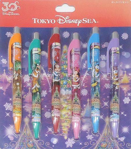 集合 ボールペンセット 「ディズニークリスマス2013」 東京ディズニーシー限定 集合 ボールペンセット 「ディズニークリスマス2013」 東京ディズニーシー限定