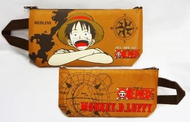 駿河屋 中古 ルフィ ペンケース ワンピース ジャンプフェスタ01グッズ その他