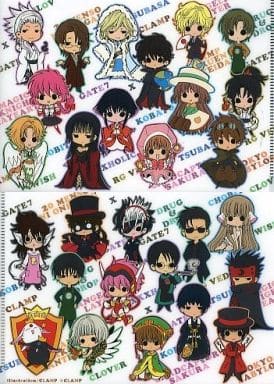 駿河屋 -<中古>12 全員集合柄 「CLAMP ミニクリアファイルコレクション
