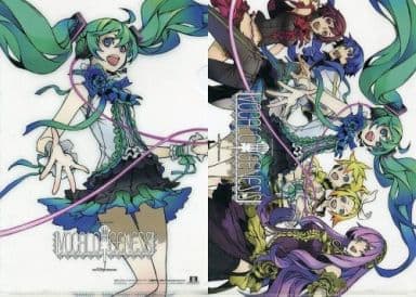 駿河屋 中古 初音ミク 集合 イラスト 三輪士郎 クリアファイル Cd Exit Tunes Presents Vocalogenesis Feat 初音ミク 同封ハガキ応募者全員プレゼント クリアファイル