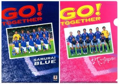 駿河屋 -<中古>なでしこジャパン・SAMURAI BLUE リバージブルA4クリア