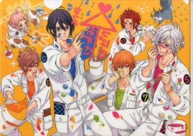 駿河屋 中古 集合 6人 つなぎ クリアファイル Brothers Conflict クリアファイル