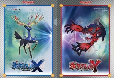 駿河屋 中古 イベルタル ゼルネアス クリアファイル 3ds ポケットモンスターx Y ヨドバシカメラ予約特典 クリアファイル