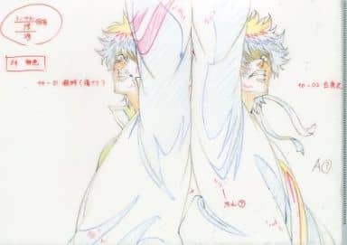 駿河屋 -<中古>A:銀時&白夜叉 原画クリアファイル 「劇場版銀魂 完結