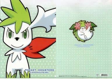 駿河屋 中古 シェイミ スカイフォルム クリアファイル ポケットモンスター ダイヤモンド パール クリアファイル