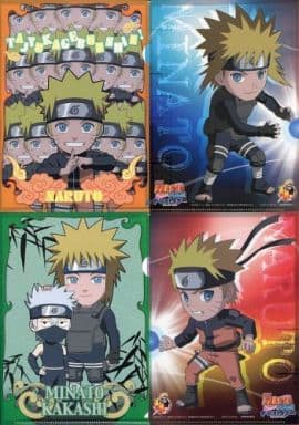 駿河屋 買取 ナルト ミナト カカシ A5ミニクリアファイルセット 2枚組 劇場版naruto ナルト 疾風伝 ザ ロストタワー クリアファイル