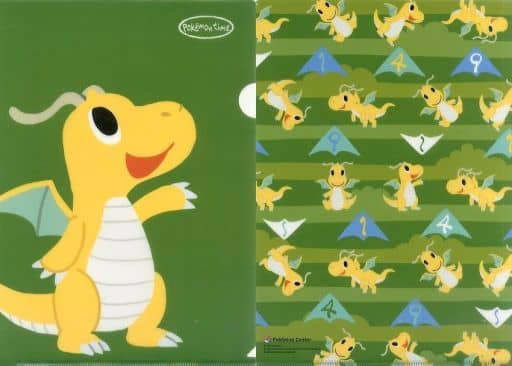 駿河屋 中古 カイリュー A4クリアファイル Pokemon Time ポケットモンスター ポケモンセンター限定 クリアファイル