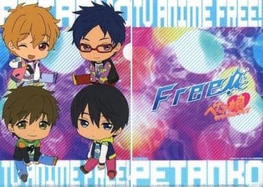 Free! グッズセット　ラバーストラップ&クリアファイル