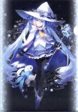 駿河屋 中古 単品 雪ミク 14 イラスト Rella クリアファイル Snow Miku 14 クリアファイルセット クリアファイル