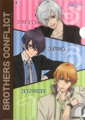 駿河屋 中古 椿 梓 棗 クリアファイル Brothers Conflict ブラザーズ コンフリクト クリアファイルプレゼントキャンペーン クリアファイル