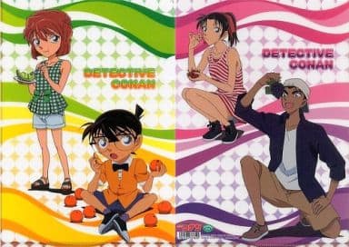 名探偵コナン クリアファイル 江戸川コナン 灰原哀 服部平次 遠山和葉
