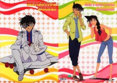 B.怪盗キッド/工藤新一&毛利蘭(フルーツ柄) A4クリアファイル 「名探偵コナン」 B.怪盗キッド/工藤新一&毛利蘭(フルーツ柄) A4クリアファイル 「名探偵コナン」