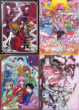 集合 A4クリアファイルセットB(4枚組) 「CLAMP原画展 in 京まふ2014」 京都国際マンガ・アニメフェア2014グッズ 集合 A4クリアファイルセットB(4枚組) 「CLAMP原画展 in 京まふ2014」 京都国際マンガ・アニメフェア2014グッズ