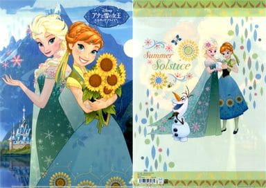 駿河屋 新品 中古 イラスト クリアファイル アナと雪の女王 エルサのサプライズ クリアファイル
