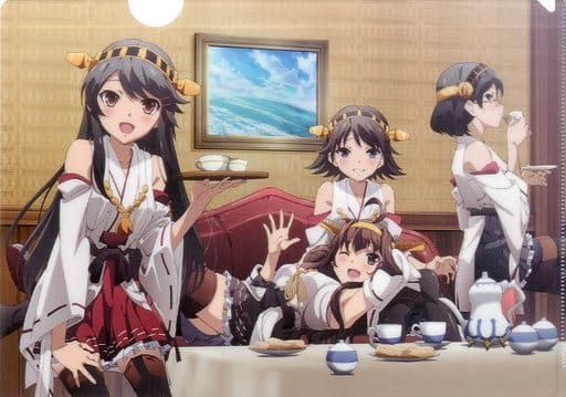 駿河屋 -<中古>金剛&比叡&霧島&榛名 A4クリアファイル 「艦隊これく 駿河屋 -<中古>金剛&比叡&霧島&榛名 A4クリアファイル 「艦隊これく