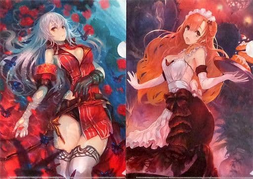 駿河屋 中古 アーナス リュリーティス 特製a4クリアファイル2種セット Ps4 Ps3 Ps Vitaソフト よるのないくに ガストショップ購入特典 クリアファイル