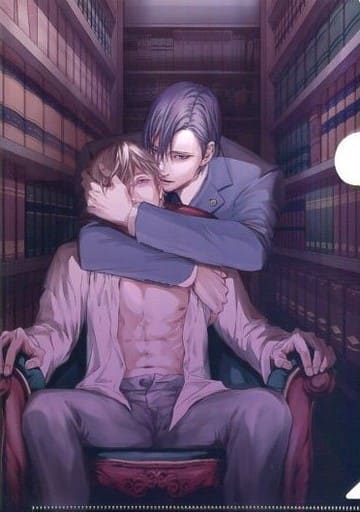 駿河屋 -<中古>表紙イラスト B5クリアファイル 「ノベルス 掌の檻