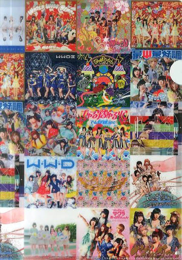 でんぱ組.inc(CDジャケット柄) A4クリアファイル 「CD WWD BEST~電波良好!~」 応援ショップ購入特典