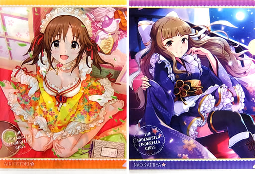 駿河屋 - 【買取】十時愛梨/神谷奈緒 A4クリアファイルセット(2枚組