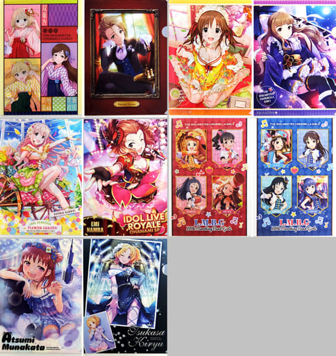 駿河屋 -<中古>全5種セット クリアファイルセット 「一番くじ アイドル