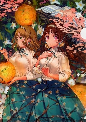 駿河屋 買取 私の庭 切符イラスト クリアファイル 絵師100人展 07 クリアファイル