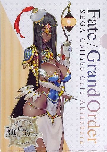 駿河屋 中古 不夜城のキャスター セガコラボカフェ Fate Grand Order 第1弾 Epic Of Remnant クリアファイルa クリアファイル