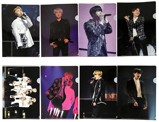 駿河屋 -<中古>BTS(防弾少年団) A5クリアファイル8枚セット 「DVD/Blu