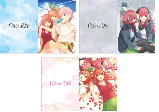 駿河屋 - 【買取】五等分の花嫁 A4クリアファイルセット(3枚組