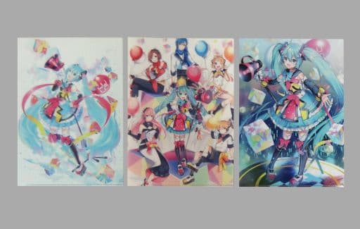 駿河屋 -<中古>Cセット A4クリアファイルセット(3枚組) 「初音