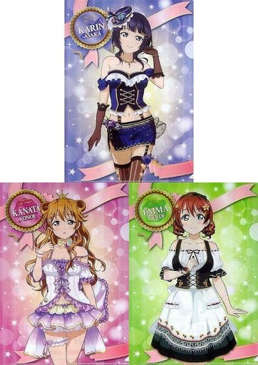 駿河屋 -<中古>3年生 A4クリアファイル3枚セット 「セガコラボカフェ