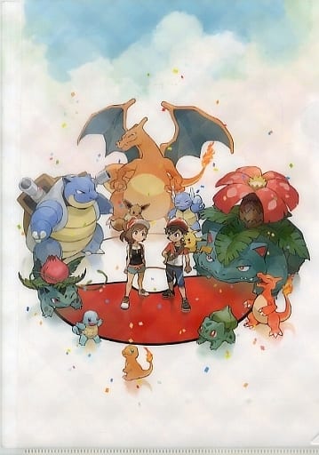 駿河屋 買取 新たな冒険 クリアファイル ポケットモンスター Let S Go ピカチュウ Let S Go イーブイ ポケモン センター限定 クリアファイル