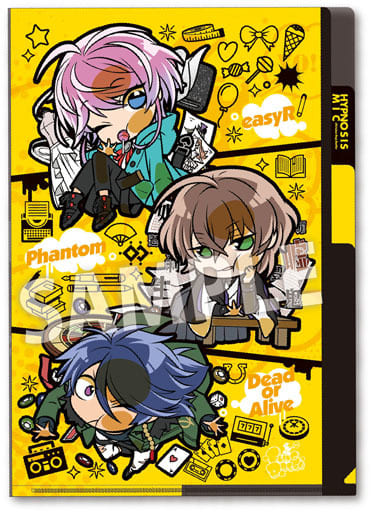 Fling Posse ぴた!でふぉめ 3ポケットクリアファイル Vol.2 「ヒプノシスマイク -Division Rap Battle-」