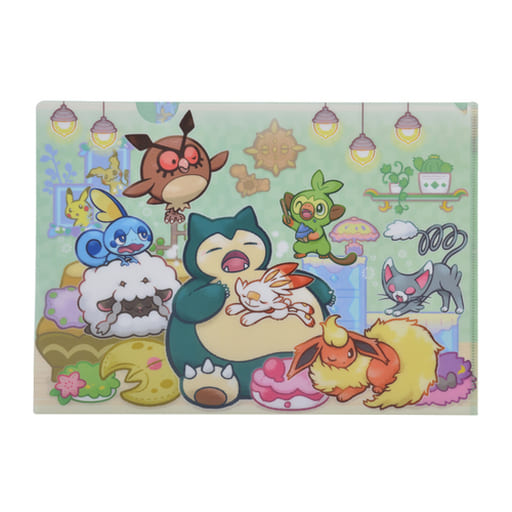 駿河屋 中古 カビゴンのあくび クリアファイル ポケットモンスター ポケモンセンター限定 クリアファイル