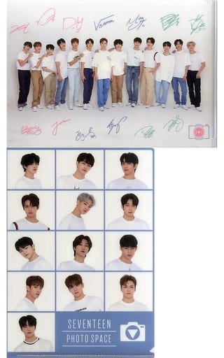 駿河屋 -<中古>SEVENTEEN A4クリアファイル2枚セット 「SEVENTEEN ...