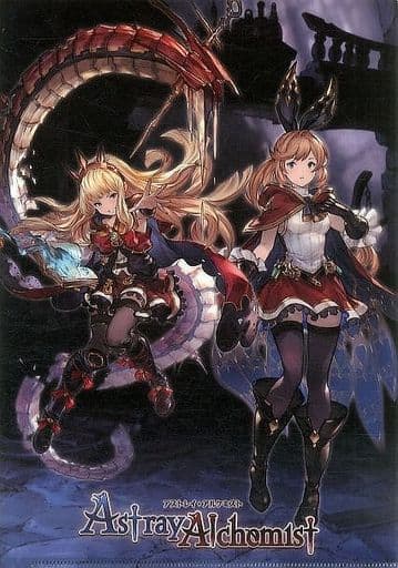 駿河屋 中古 アストレイ アルケミスト Granblue Fantasy グランブルーファンタジー ハニトーカフェ クリアファイルコレクション1 クリアファイル