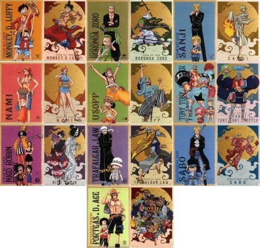 駿河屋 -<中古>全10種セット A4クリアファイルセット(2枚組) ONE PIECE