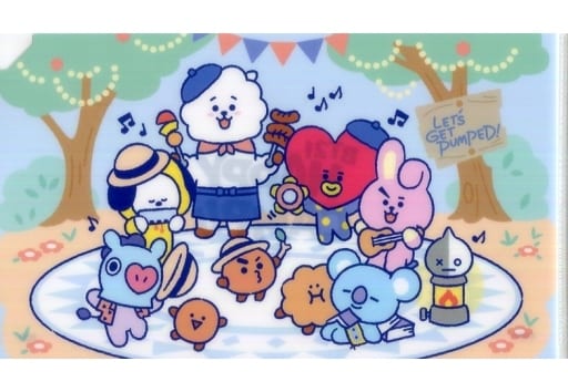 BT21 一番くじ F賞 クリアファイル 3種セット