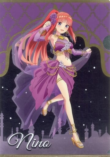 中野二乃 「五等分の花嫁∬ 千夜一夜物語 in アトレ秋葉原 ブラインドメタルクリアファイル 千夜一夜物語ver.」 中野二乃 「五等分の花嫁∬ 千夜一夜物語 in アトレ秋葉原 ブラインドメタルクリアファイル 千夜一夜物語ver.」