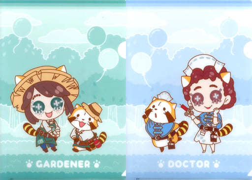 駿河屋 -<中古>庭師&医師&ラスカル A4クリアファイル2枚組 「楽天