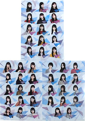 駿河屋 中古 単品 乃木坂46 クリアファイル3枚セット 乃木坂46 21年 福袋a B 同梱品 クリアファイル