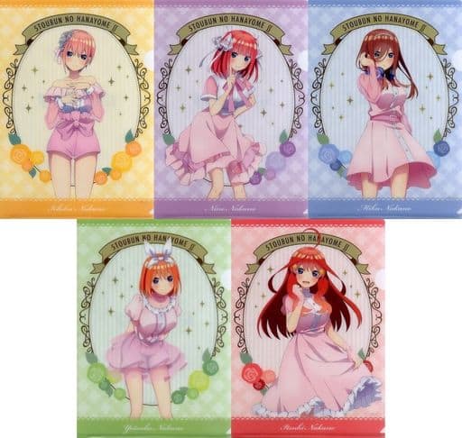 駿河屋 -<中古>集合 A4クリアファイル5枚セット 「五等分の花嫁