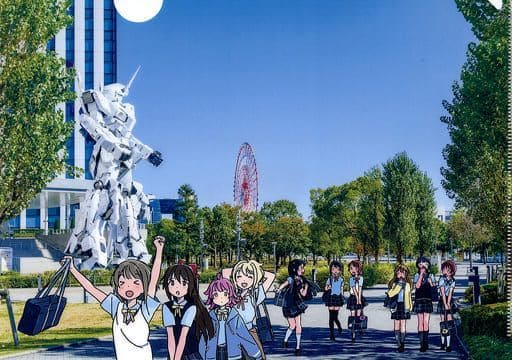 幻想的 ラブライブ虹ヶ咲×お台場トレイン クリアマルチケース+