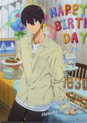 Free! Precious Birthday バースデー 缶バッジ 七瀬遙-