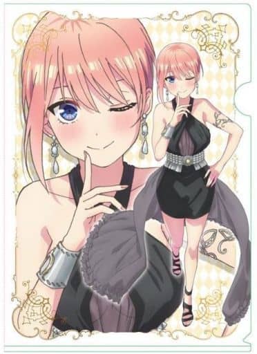 中野一花(黒ドレス) A4クリアファイル 「五等分の花嫁∬」 中野一花(黒ドレス) A4クリアファイル 「五等分の花嫁∬」