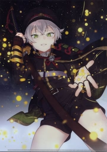 ポンパドー ビター 刀剣乱舞 灯結び展 描きおろしイラスト 鶯丸 複製