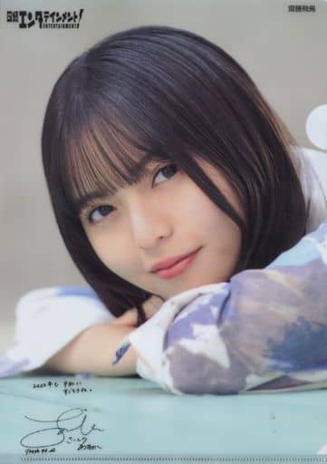 駿河屋 -<中古>齋藤飛鳥(乃木坂46) A4クリアファイル 「日経 ...