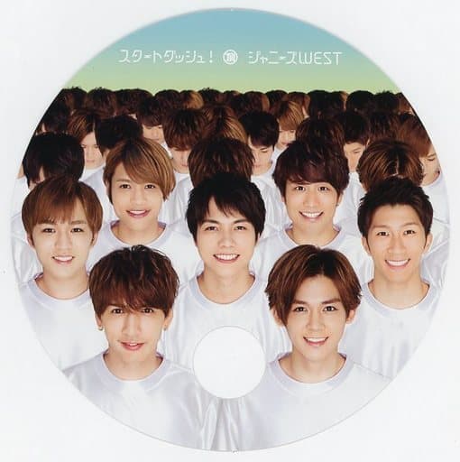 駿河屋 -<中古>ジャニーズWEST ミニうちわ「CD スタートダッシュ! 初回