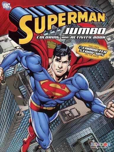 駿河屋 -<中古><<洋書>> Superman Jumbo Coloring and Activity Book